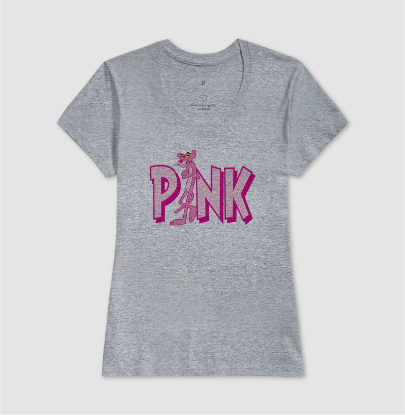 Camiseta Pantera Cor de Rosa - Imagem 9