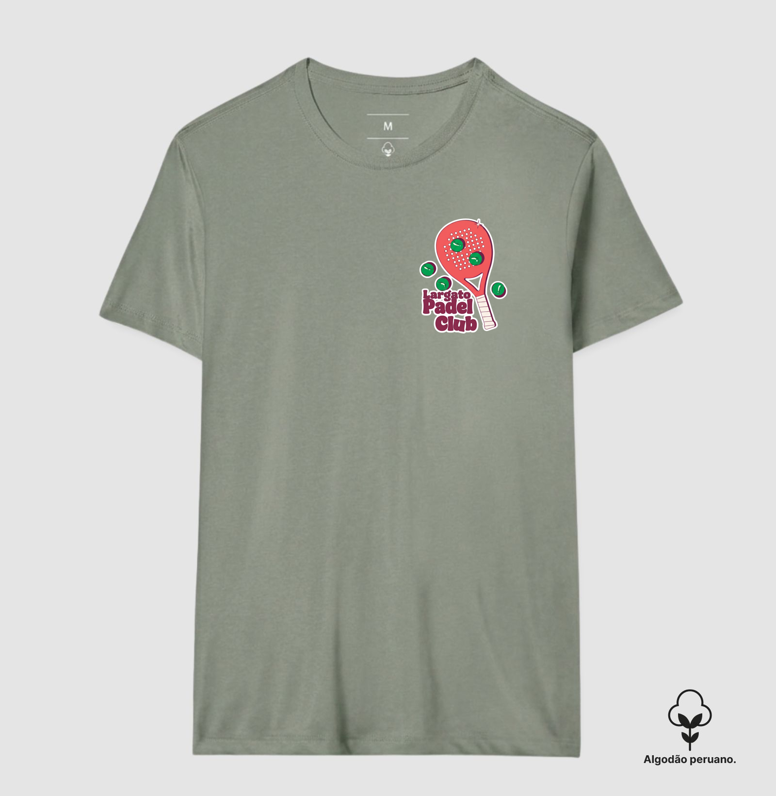 Camiseta Largato Padel Club Retrô - Imagem 4