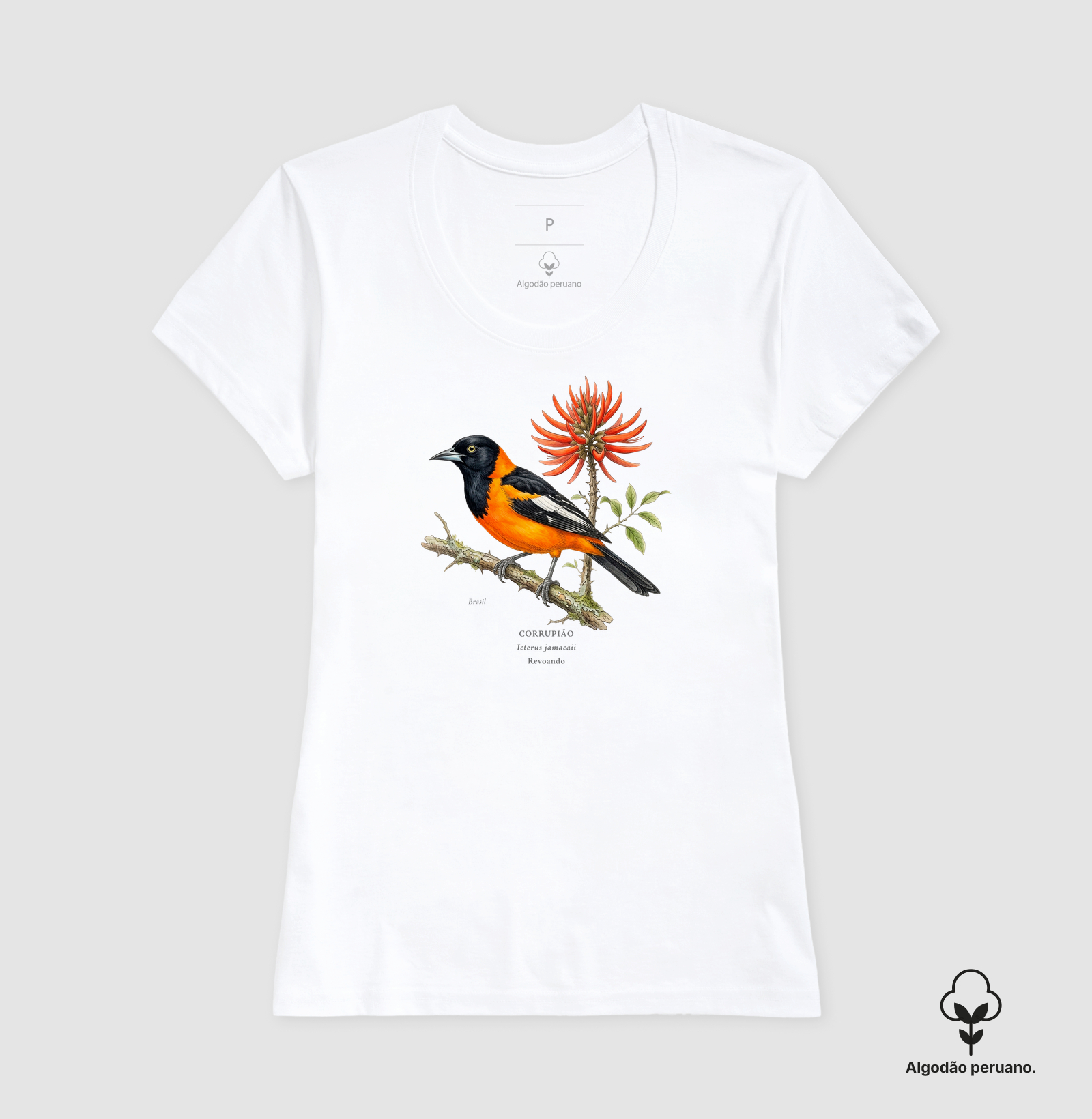 Naturalistas - Corrupião - Algodão Peruano - Imagem 7
