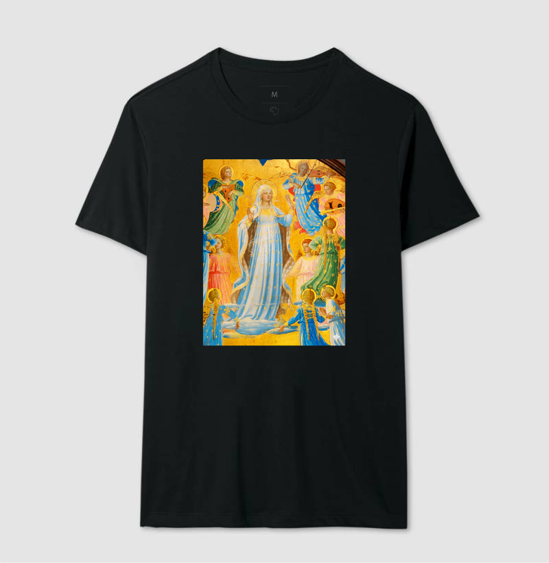 Camiseta Arte Sacra Renascentista Fra Angelico  - Imagem 2