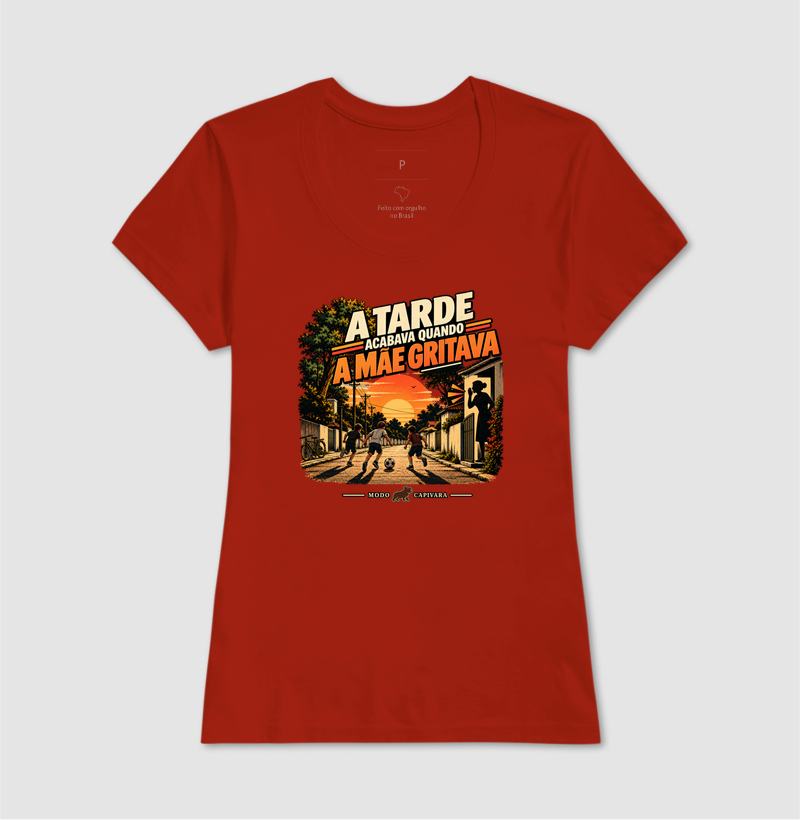 A TARDE ACABAVA QUANDO A MAE GRITAVA - Modo capivara - Camiseta - Imagem 13