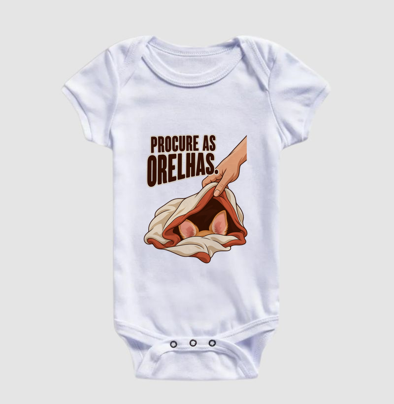 Procure as orelhas.  - Imagem 3