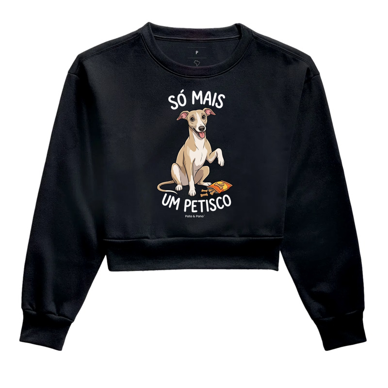 CROPPED MOLETOM WHIPPET GALGO PETISCO - Imagem 2
