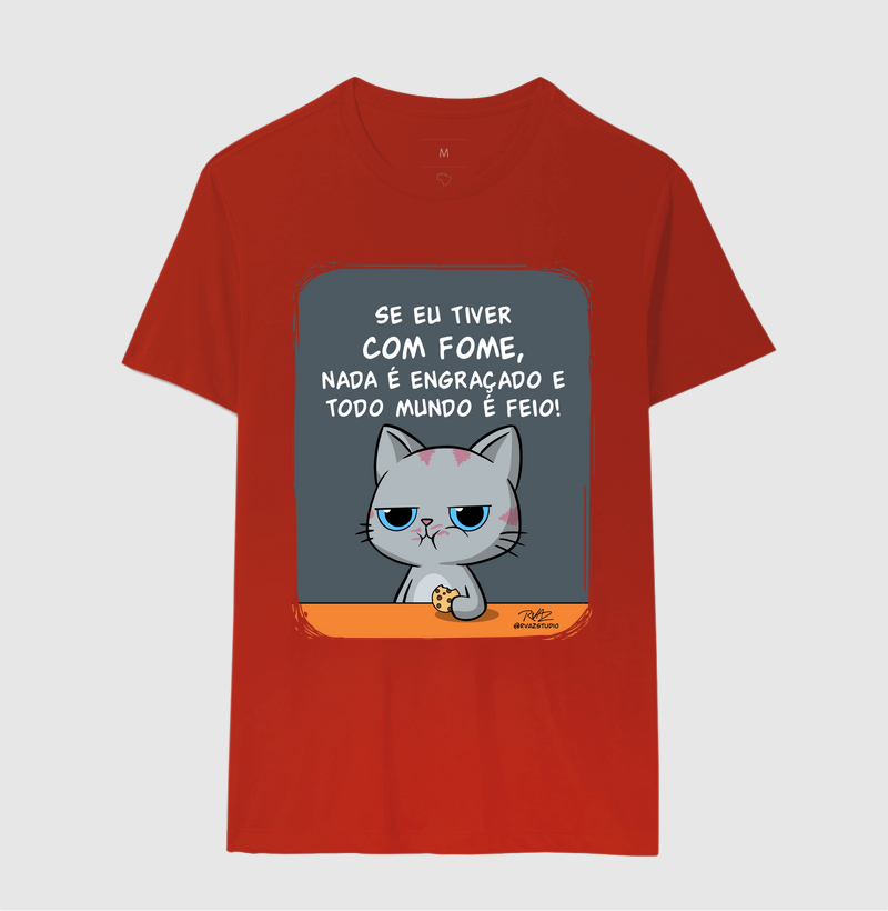 Camiseta Gato Sincero Fome - Imagem 10