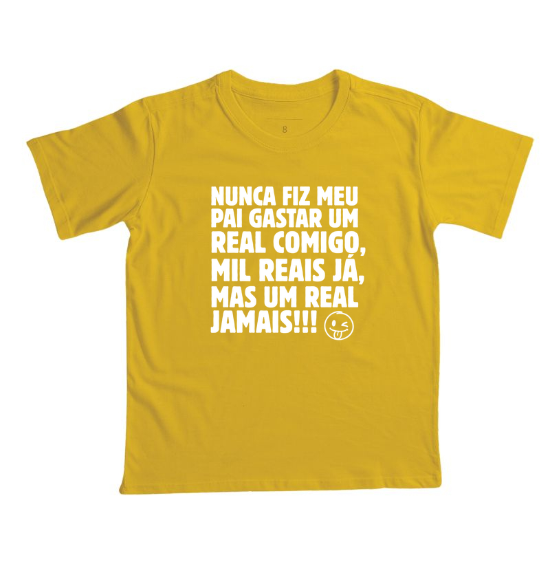 Camiseta Infantil Mil Reais - Imagem 4