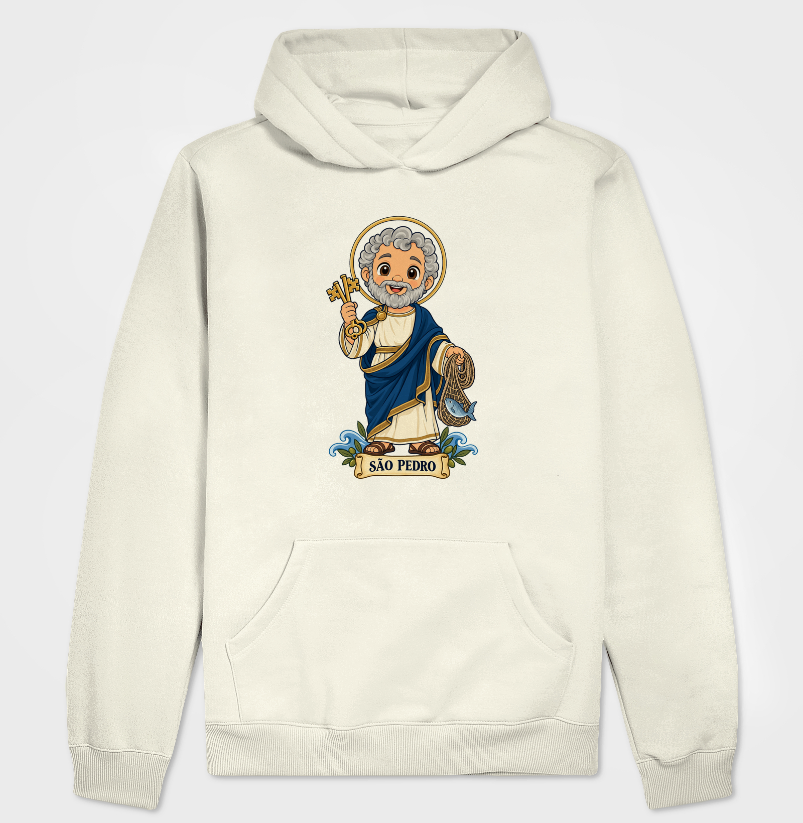 São Pedro estilo chibi - Imagem 3