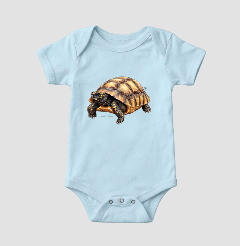 Répteis - Jabuti-tinga - Body Infantil - Imagem 6