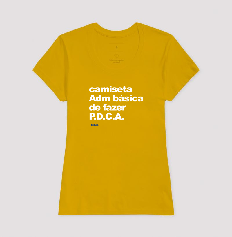 camiseta básica de fazer PDCA - Imagem 11