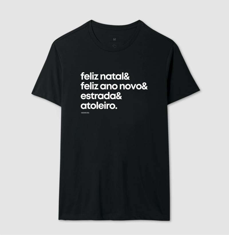 feliz natal & feliz ano novo & estrada & atoleiro. - Imagem 2