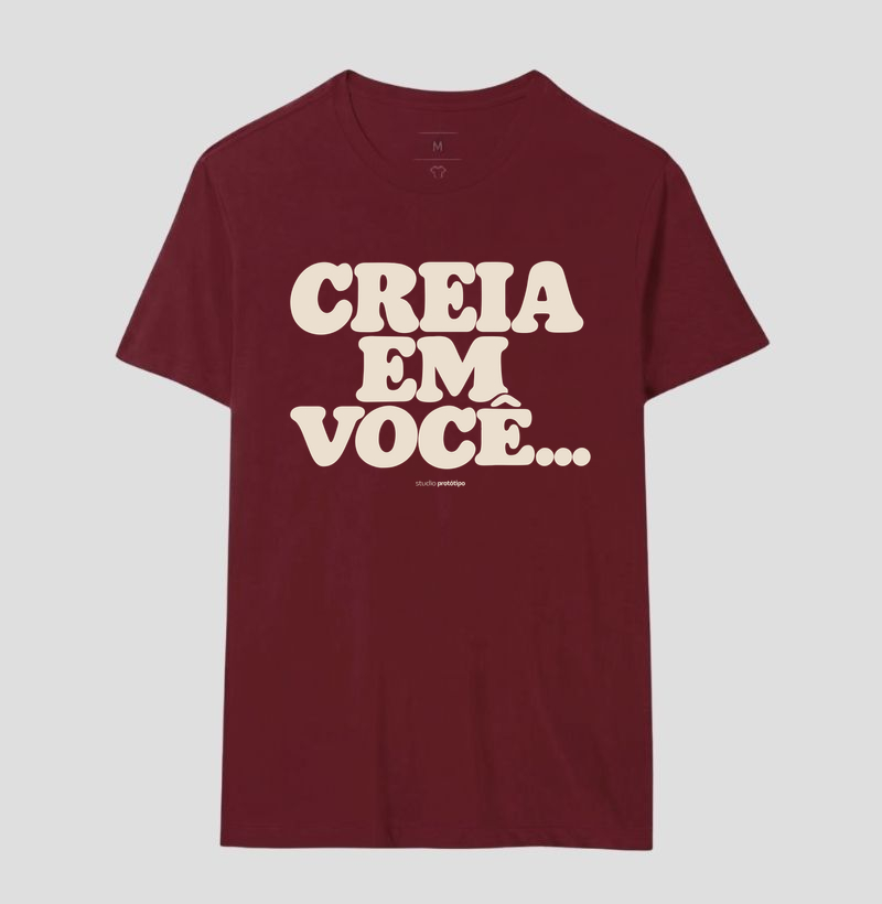 Camiseta Creia em Você (estampa G) - Imagem 18