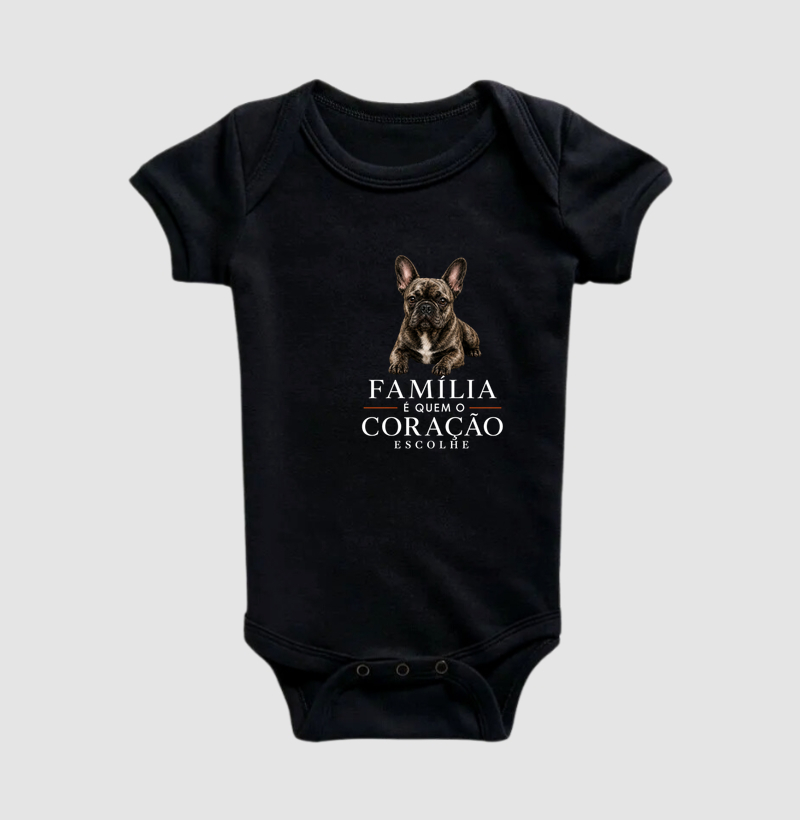 Bulldog (Buldogue) Francês Rajado Cinza - Família - Imagem 2