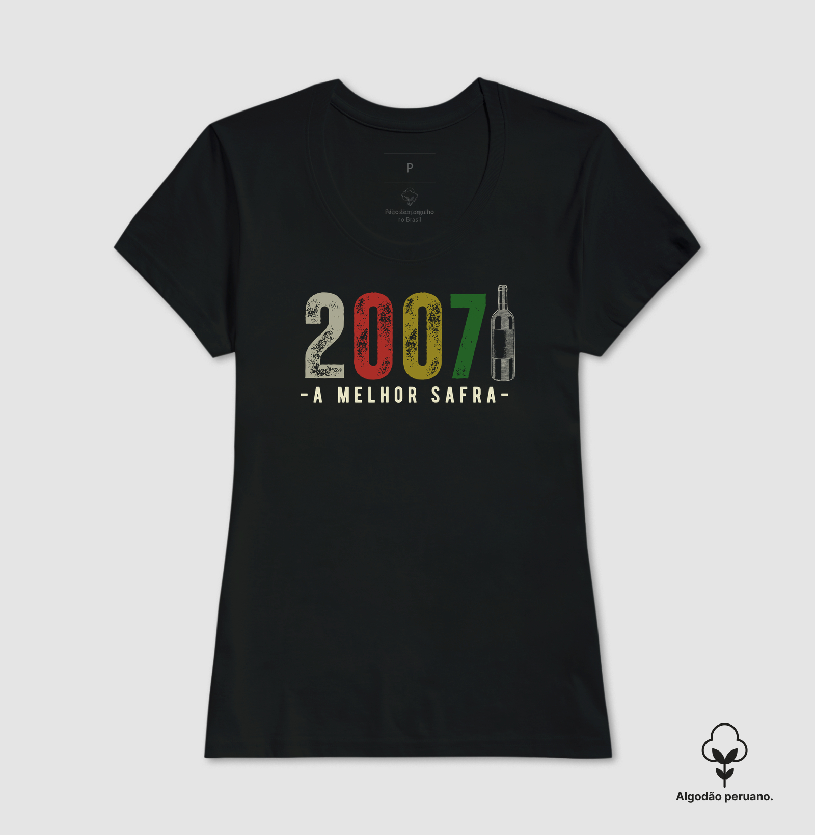 Camiseta Vinho - A Melhor Safra 2007 - Imagem 3