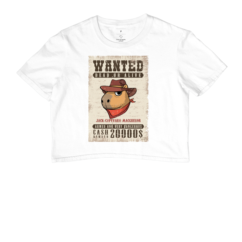 Camiseta Wanted Capivara - Imagem 3