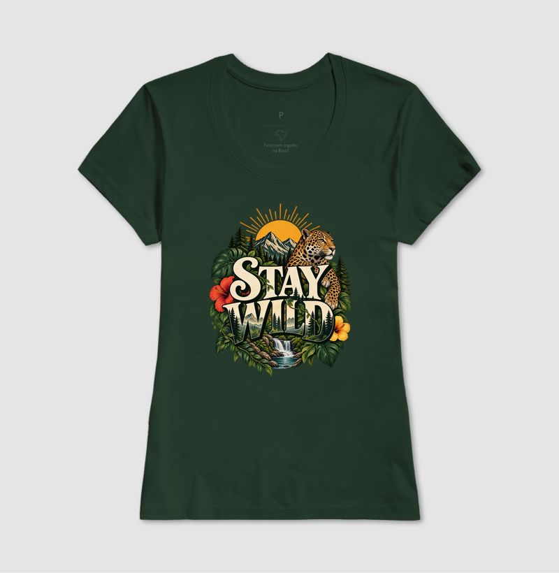 Camiseta - Stay Wild - Imagem 13