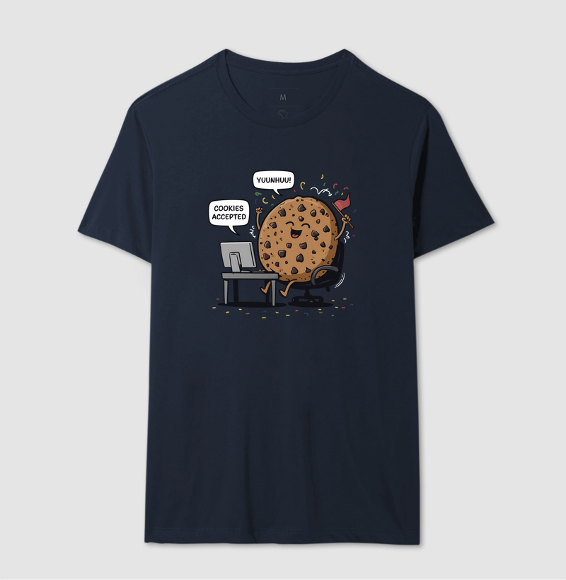 Camiseta Cookies Accepted - Imagem 4