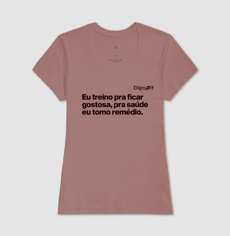 CAMISETA ACADEMIA EU TREINO PRA FICAR GOSTOSA - Imagem 17
