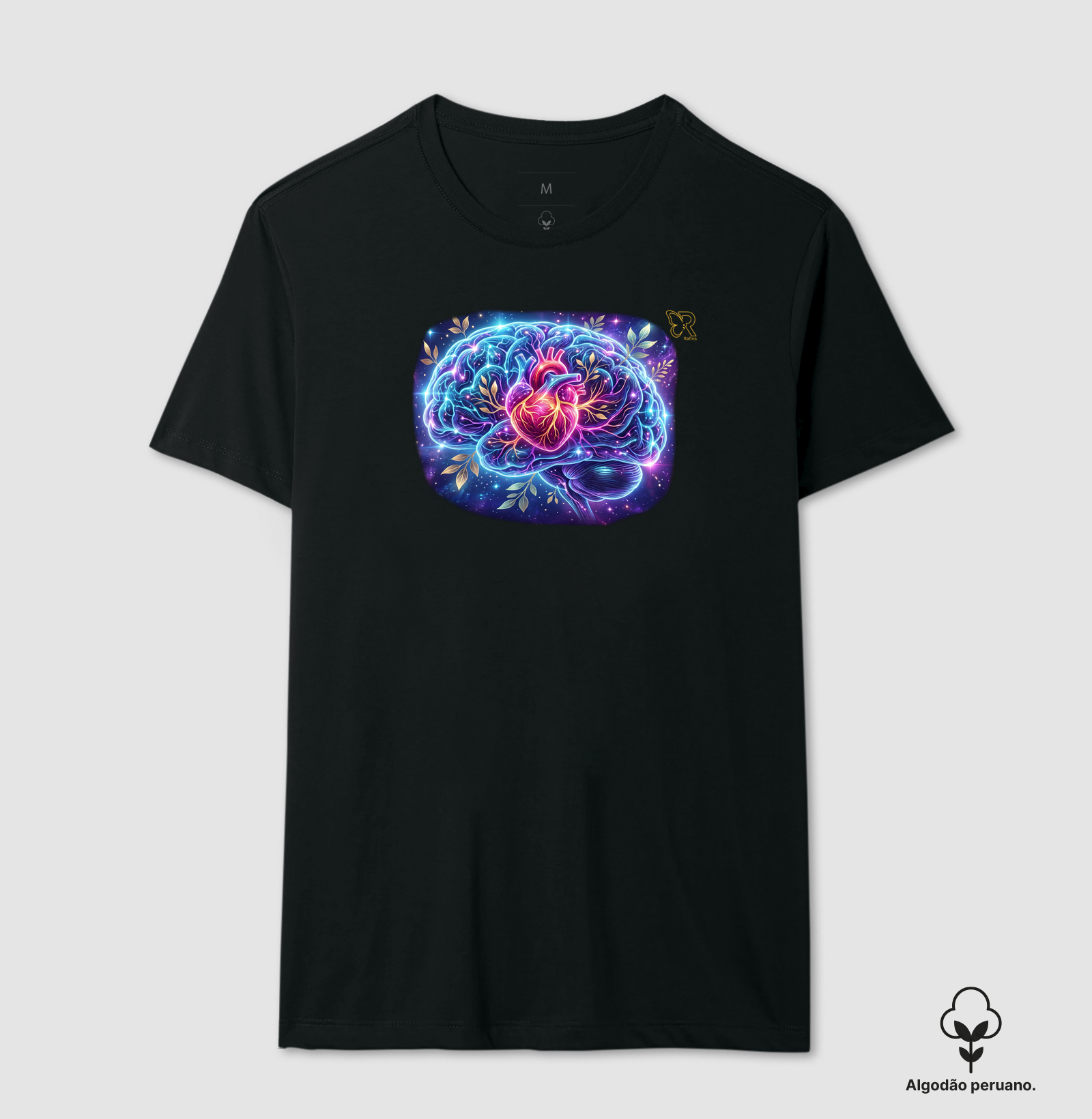Camiseta Pima - Cuidar da Mente é cuidar da vida - Imagem 2