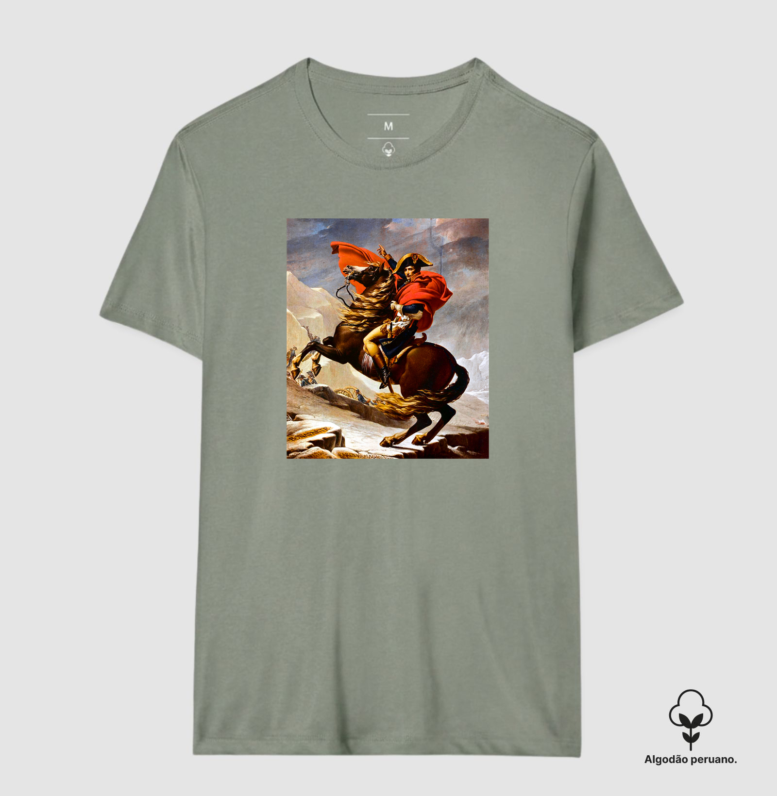 Napoleão Cruzando os Alpes – Jacques-Louis David | Império Napoleônico - Imagem 3