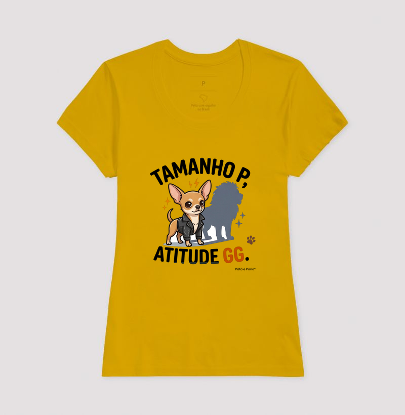 CAMISETA CHIHUAHUA TAMANHO - Imagem 15