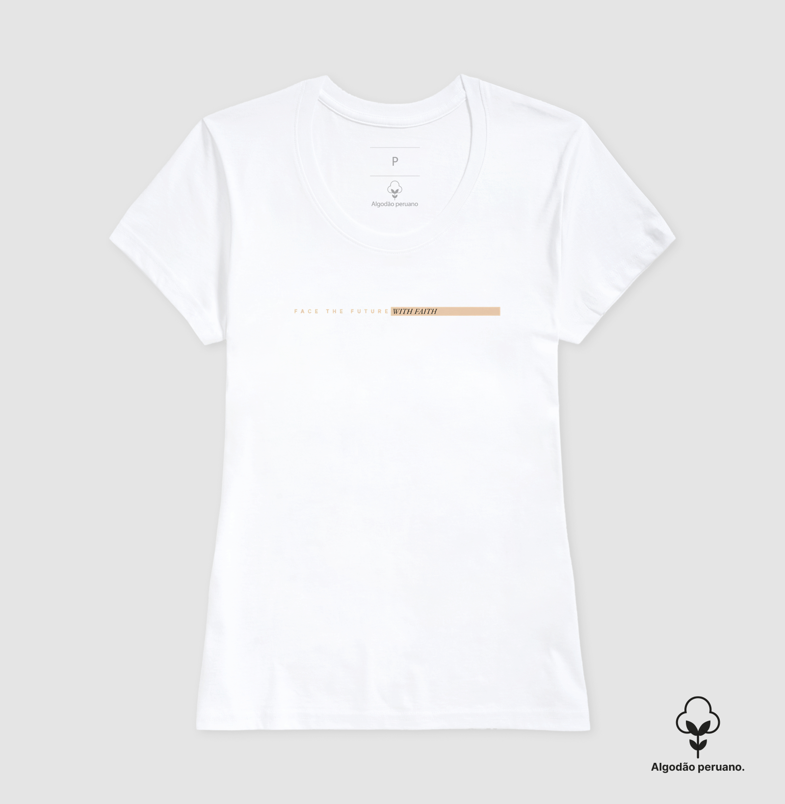 Camiseta Cristã Face the Future - Imagem 8
