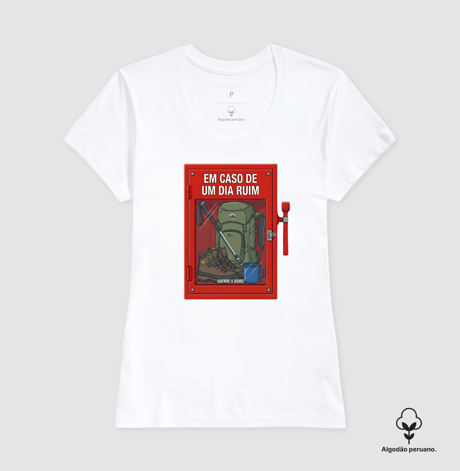 Camiseta Alma Outdoor | Em Caso de Dia Ruim Trilha - Imagem 5