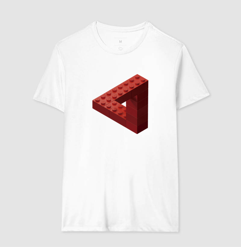 Camiseta Ilusão de Blocos - Imagem 4
