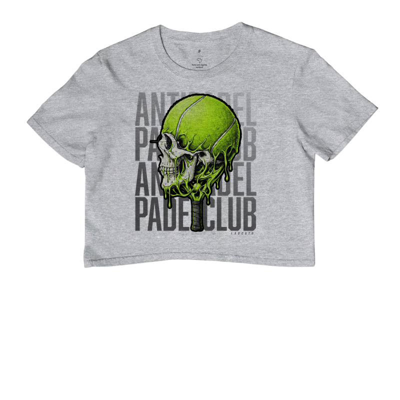 Camiseta Anti-Padel Caveira Prata - Imagem 6