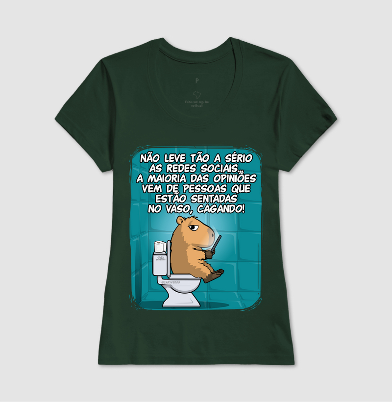 Camiseta Capivara Banheiro - Imagem 13