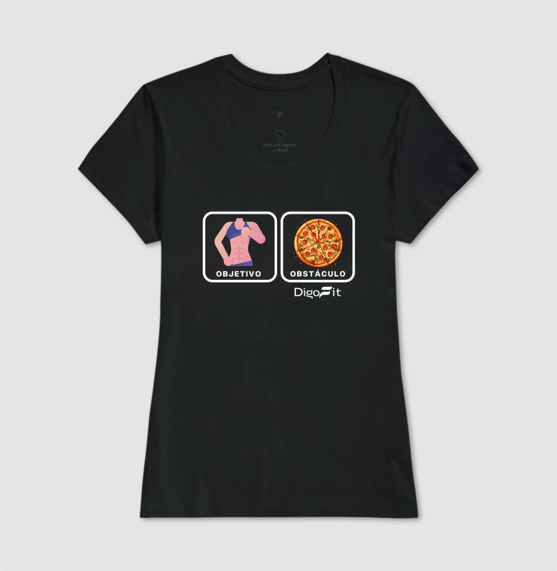 CAMISETA ACADEMIA OBJETIVO X OBSTÁCULO - Imagem 3
