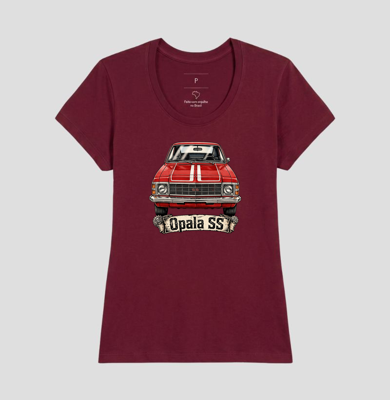 Opala SS - Vermelho com Faixas Brancas - Chevrolet Clássico Vintage - Imagem 17