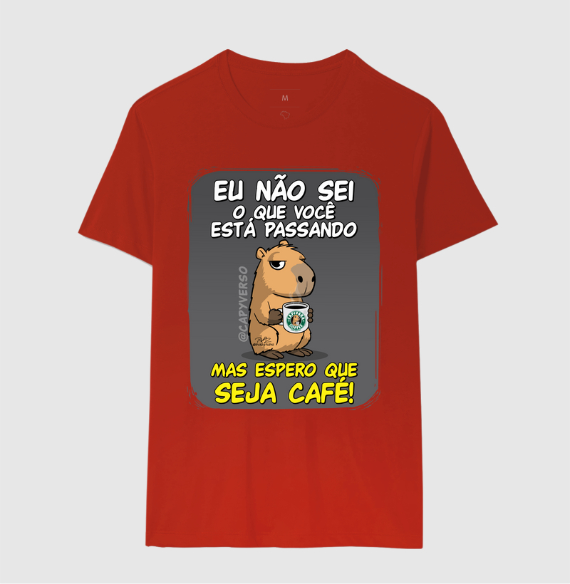 Camiseta Capivara Seja Café - Imagem 10