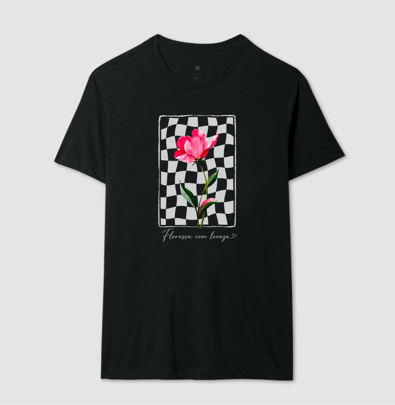 Camiseta Floresça com Leveza - Imagem 2