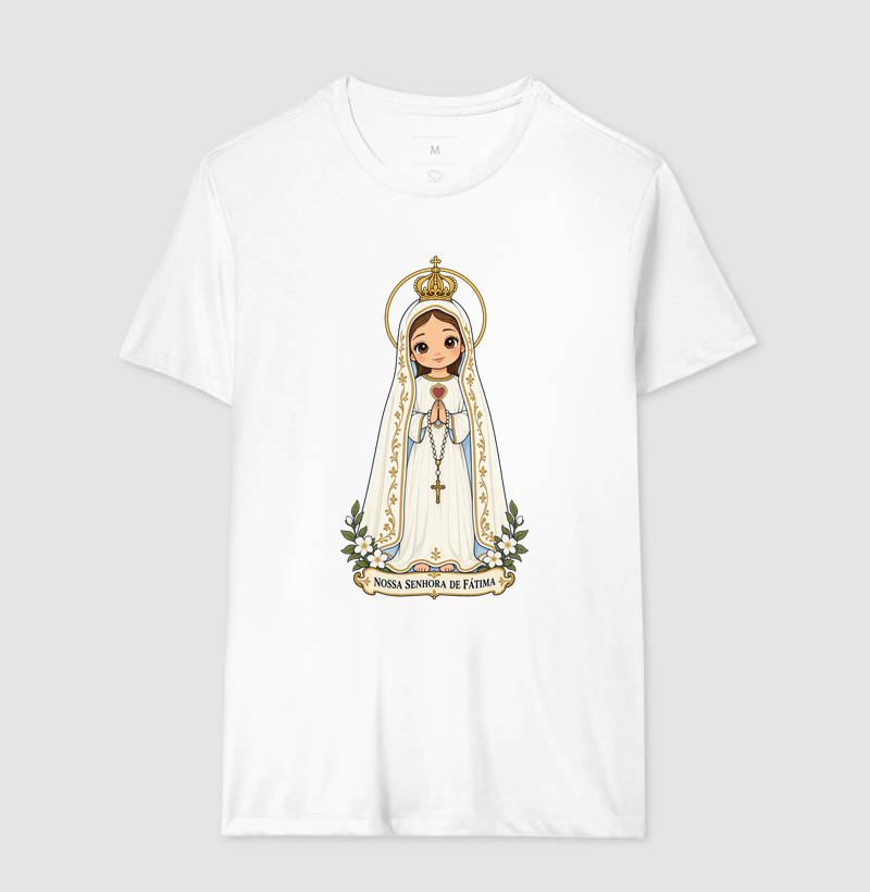 Nossa senhora e Fátima estilo chibi - Imagem 4