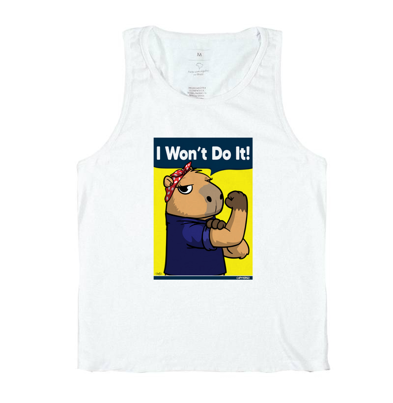 Camiseta Capivara I won’t do it! - Imagem 2