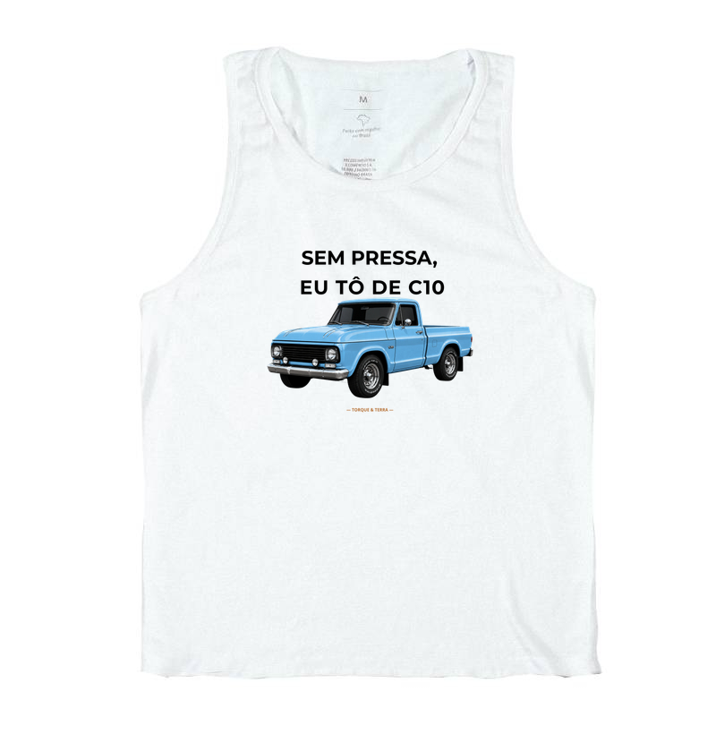 Sem pressa, eu tô de C10 - azul - Imagem 2