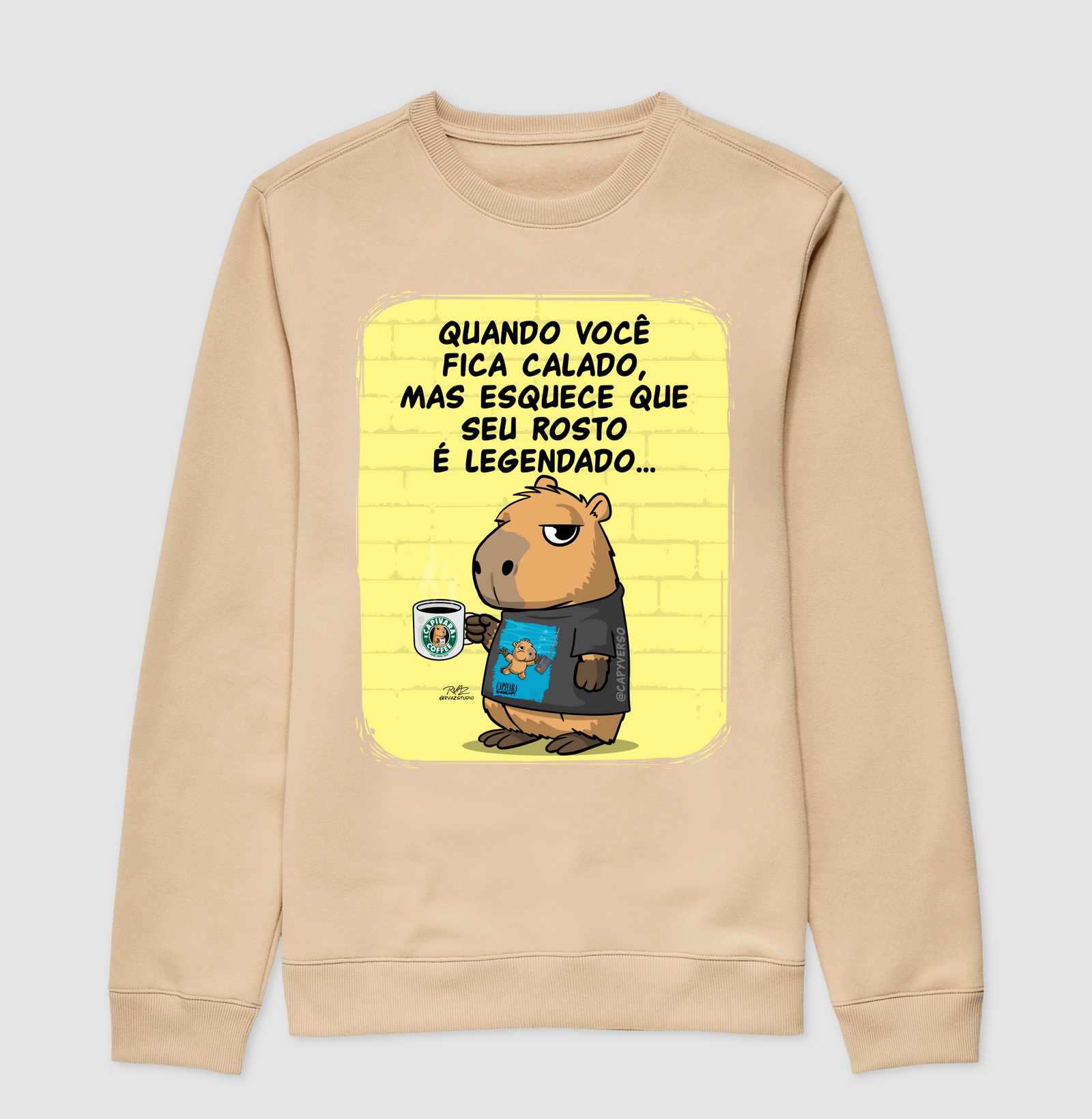 Camiseta Capivara Legendado - Imagem 3