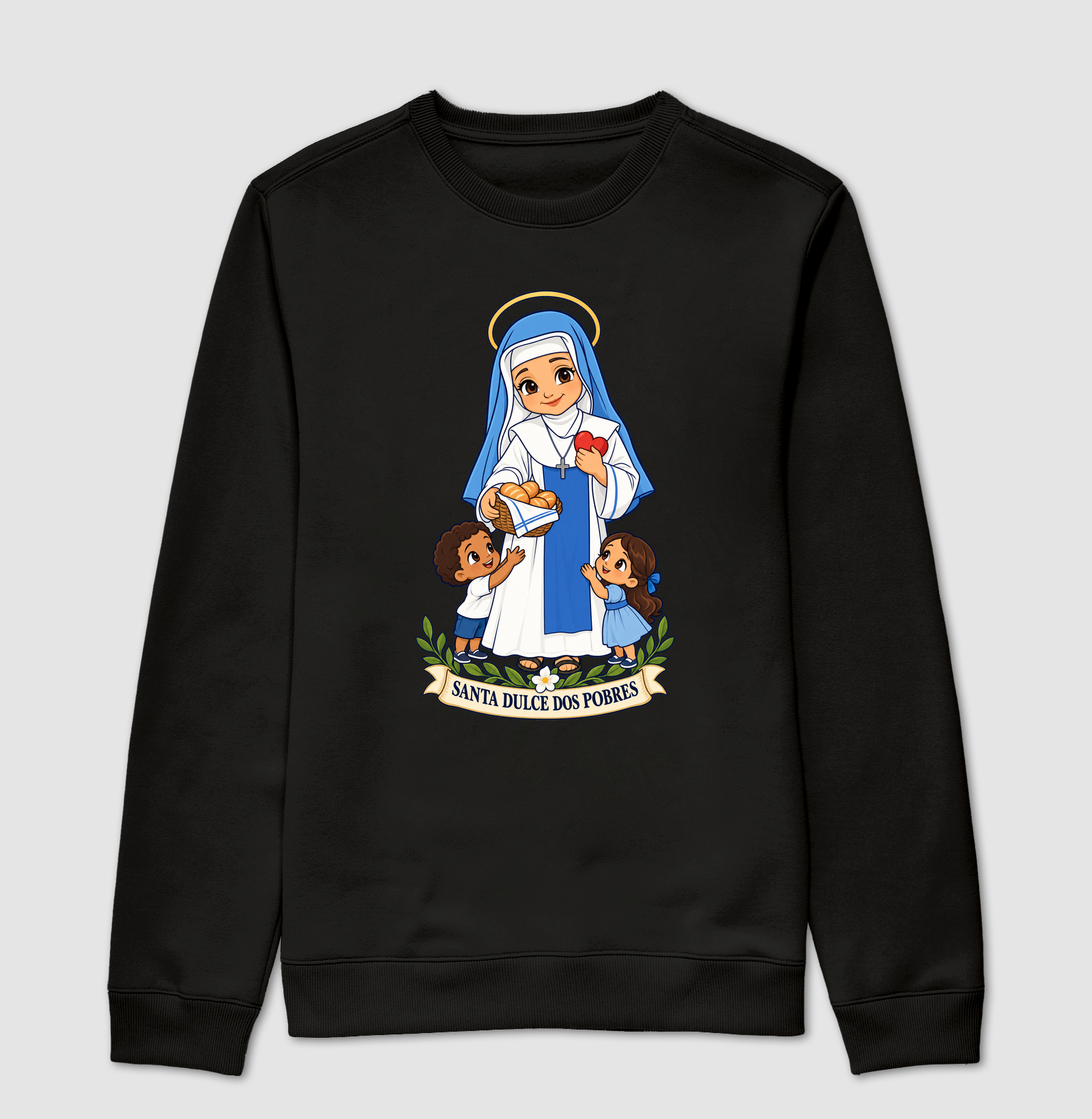 Santa Dulce dos Pobres estilo chibi - Imagem 4