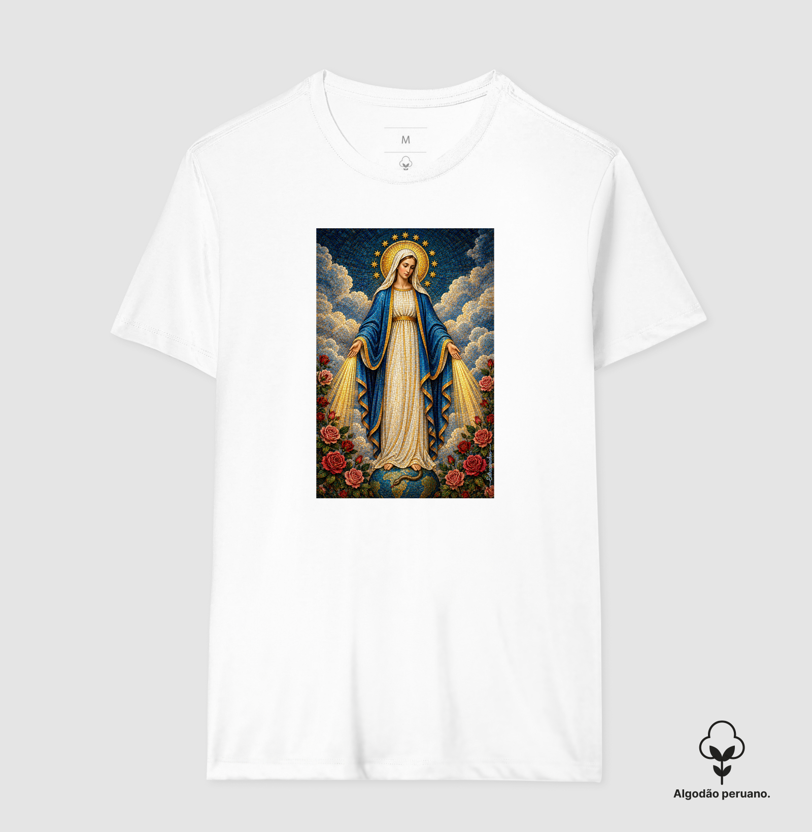 Nossa Senhora das Graças – Mosaico Sagrado | Medalha Milagrosa - Imagem 3
