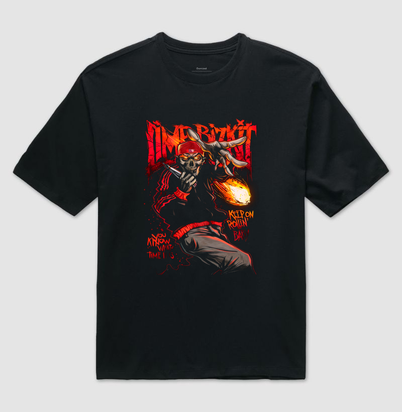 Oversized Unissex - Limpbizkit - Imagem 2