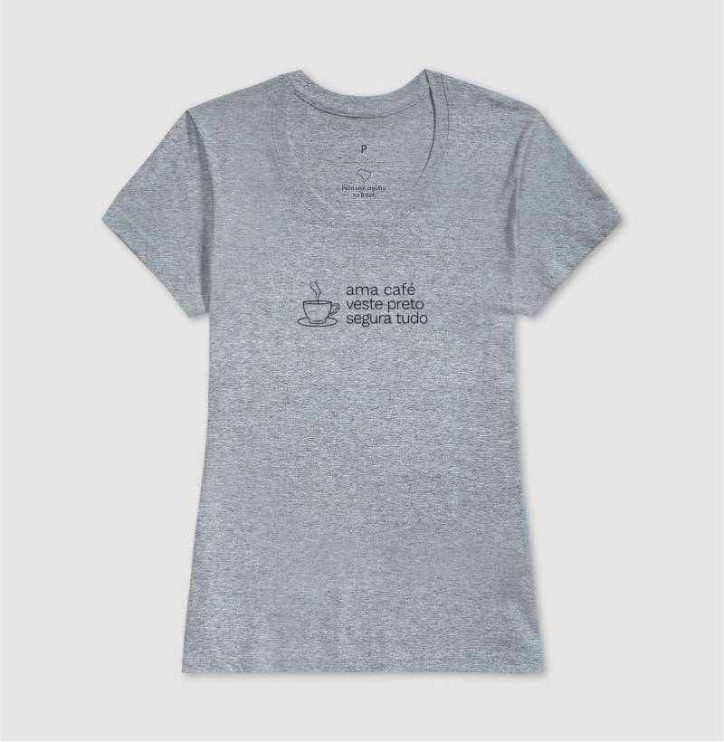 Ama café, veste preto e segura tudo - Imagem 9