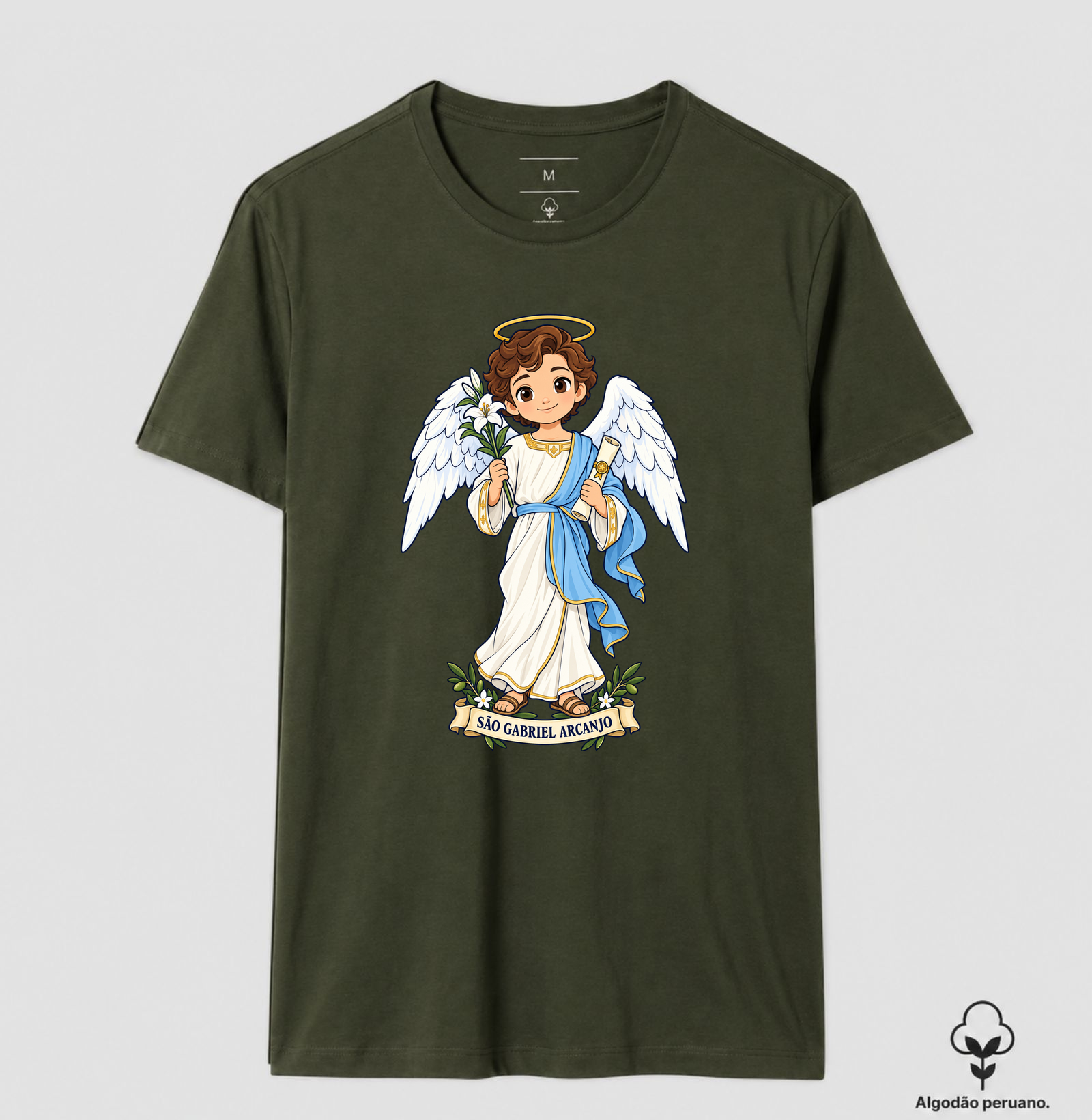 São Gabriel Arcanjo estilo chibi - Imagem 3