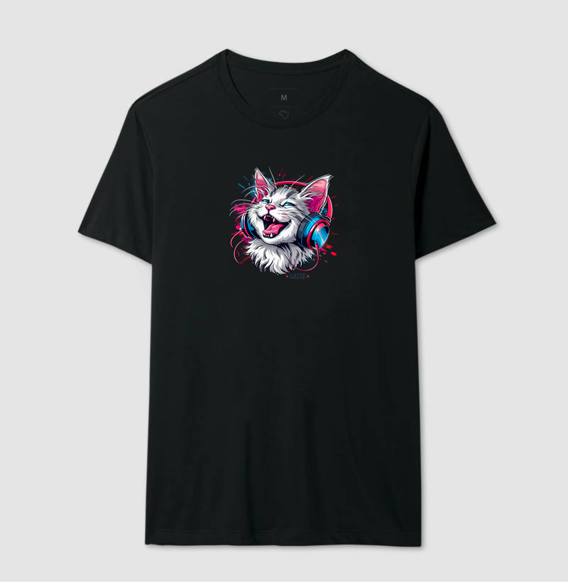 Camiseta Gato Musical - Imagem 5