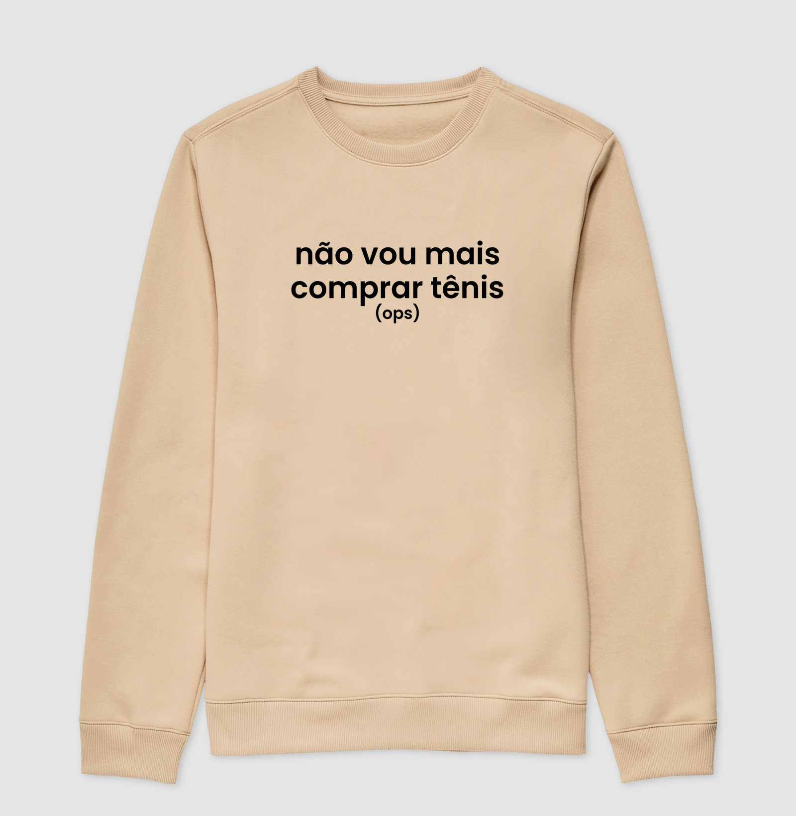 Moletom Corrida - Não Vou Mais Comprar Tênis - Imagem 3