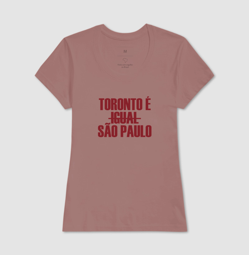 Camiseta Toronto é Igual São Paulo - Imagem 17