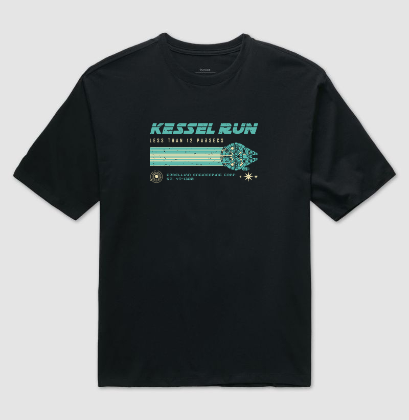 Camiseta Retro Vintage Parsecs - Imagem 2