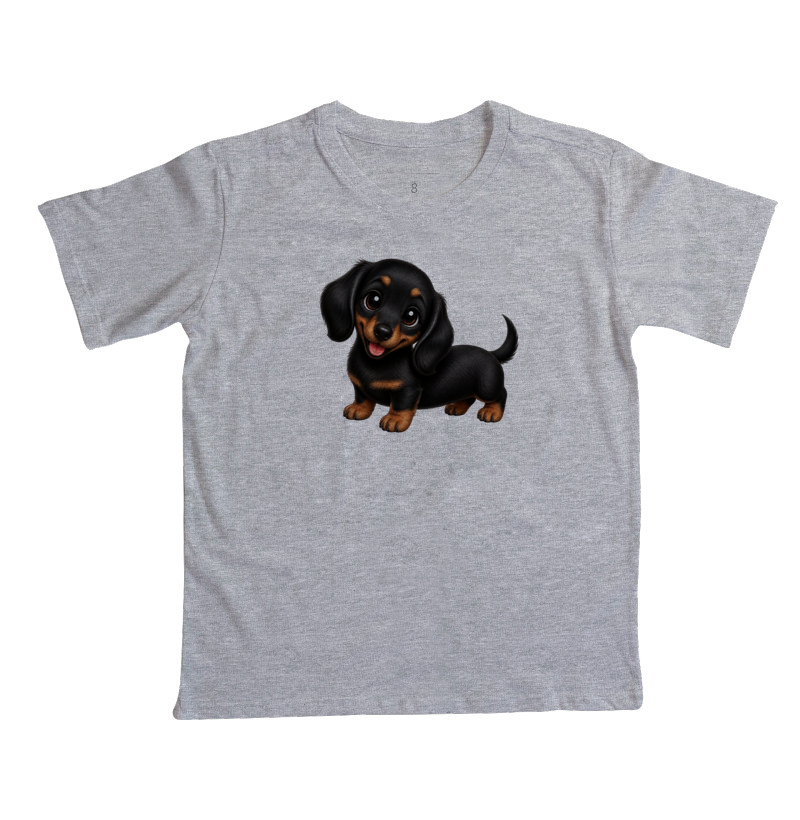 Dachshund Preto - Desenho Animado - Imagem 6