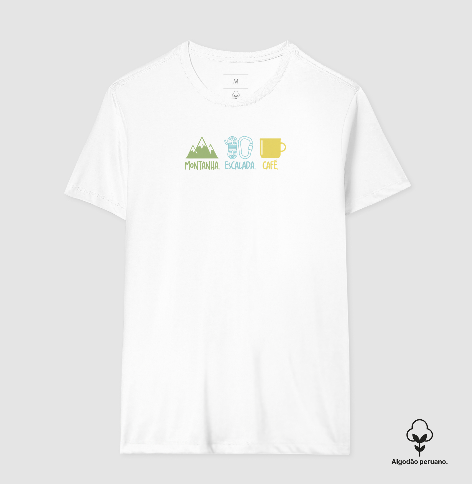 Camiseta Falésia & Magnésio | Montanha, Escalada & Café - Imagem 6
