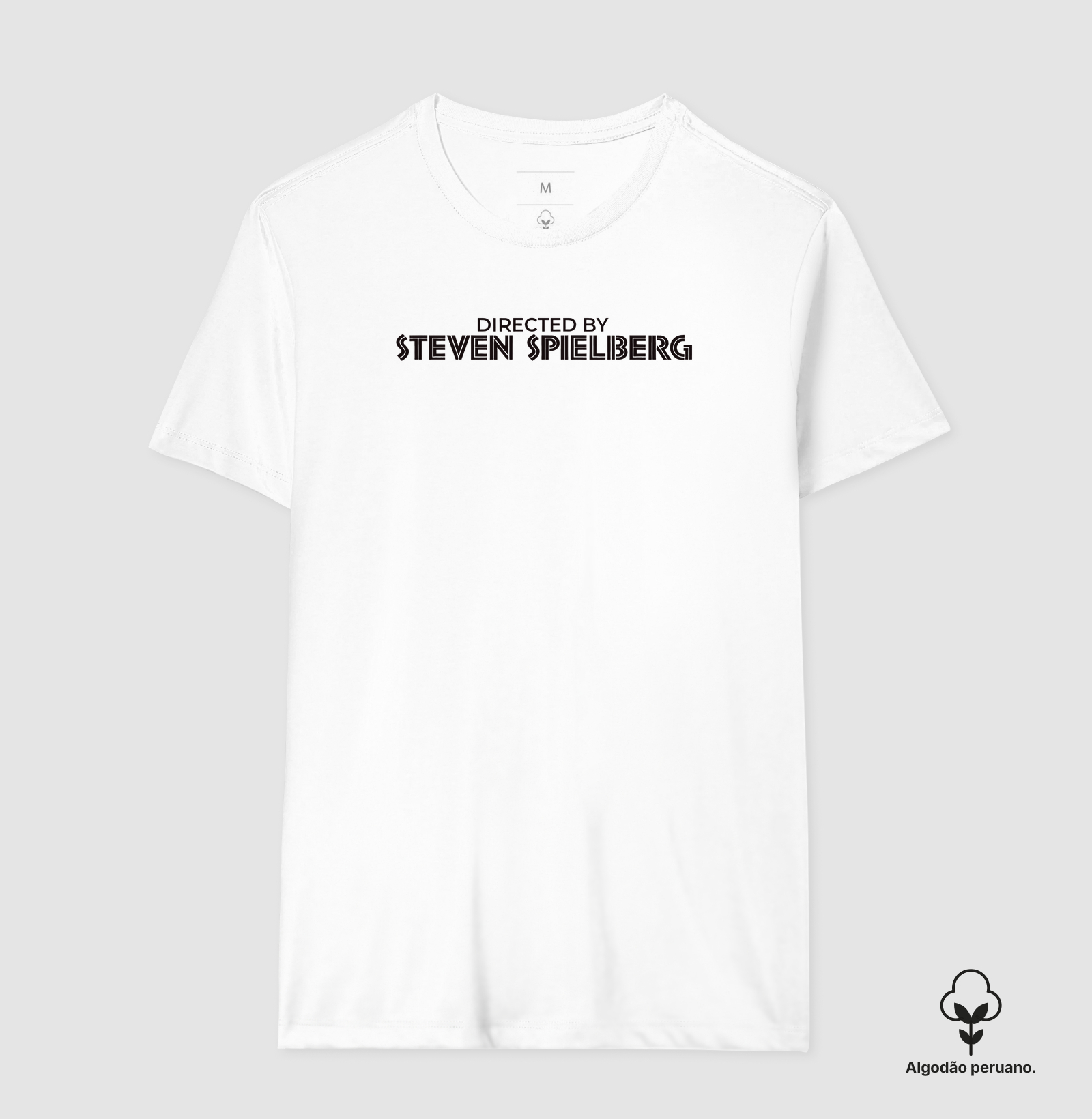 Camiseta Algodão Peruano Diretor Steven Spielberg - Imagem 4