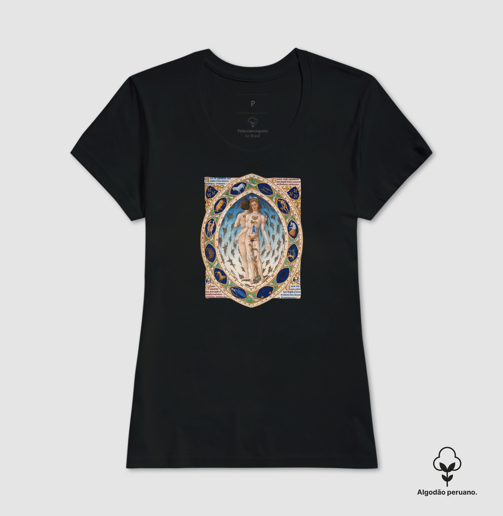 Camiseta Anatomical Zodiac Man - Imagem 9