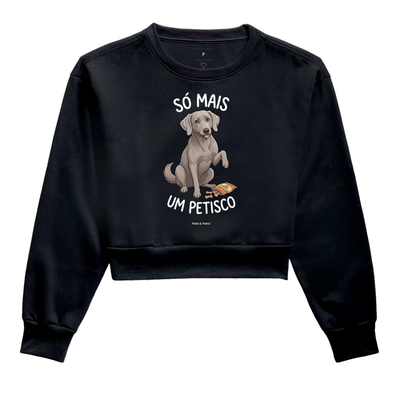 CROPPED MOLETOM WEIMANARER PETISCO - Imagem 2